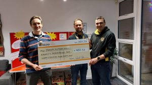 Donation to Stronger Together across Ringwood & Fordingbridge